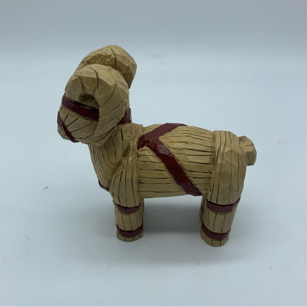 Vintage Detailed Handmade Ram or Goat signed